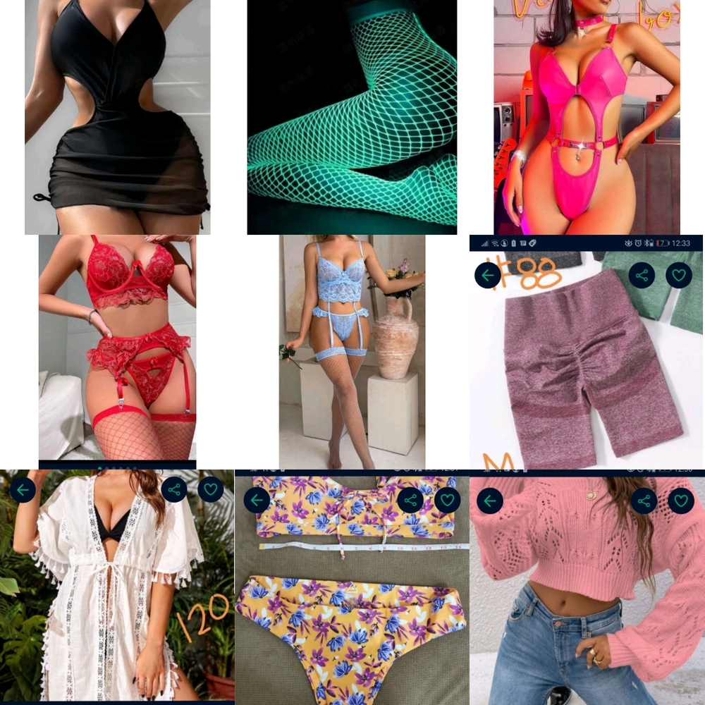 Lingerie sets and more